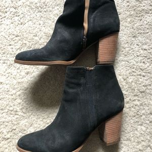 Franco Sarto black booties